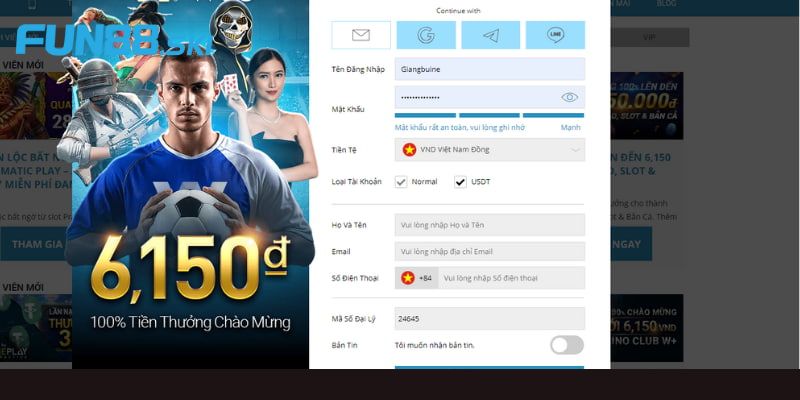 Chia sẻ cách đăng ký tài khoản mới tại W88 nhanh chóng